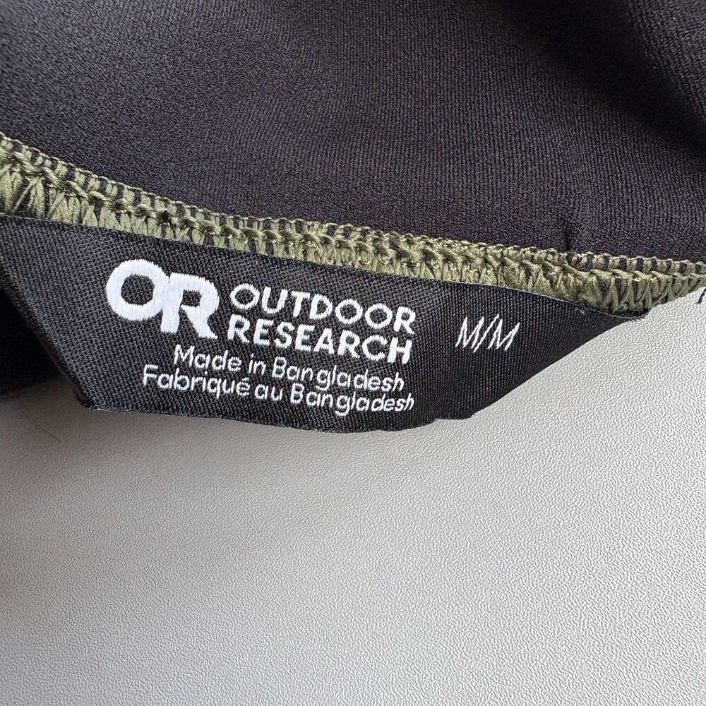 Outdoor Research Olive Green Straight-Leg Women's Pants with Black Waistband - Picture 3 of 12